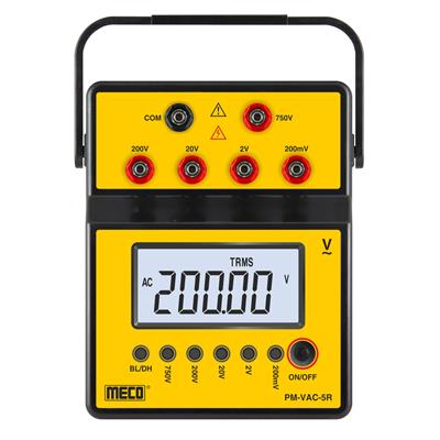 Digital Multi-Range Portable Meter (AC Voltmeter)