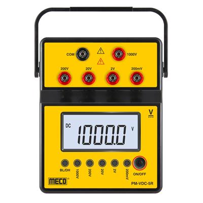 Digital Multi-Range Portable Meter (DC Voltmeter)