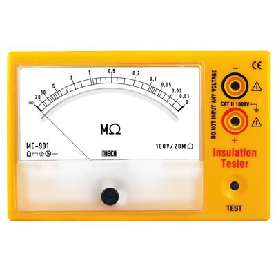 
Analog Insulation Tester 100V - 20M Ohm