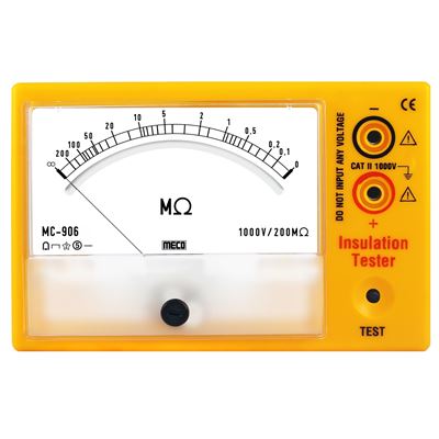 
Analog Insulation Tester 1000V - 200M Ohm
